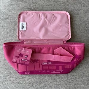 NWT Trader Joe's Pink Insulated Mini Bag